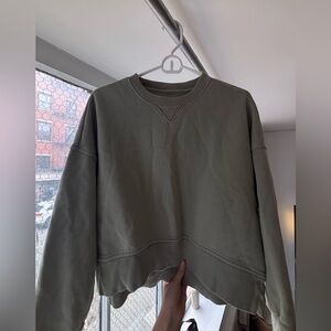 Abercrombie Green Crewneck Sweatshirt – Size Small / Medium – Lightly Worn